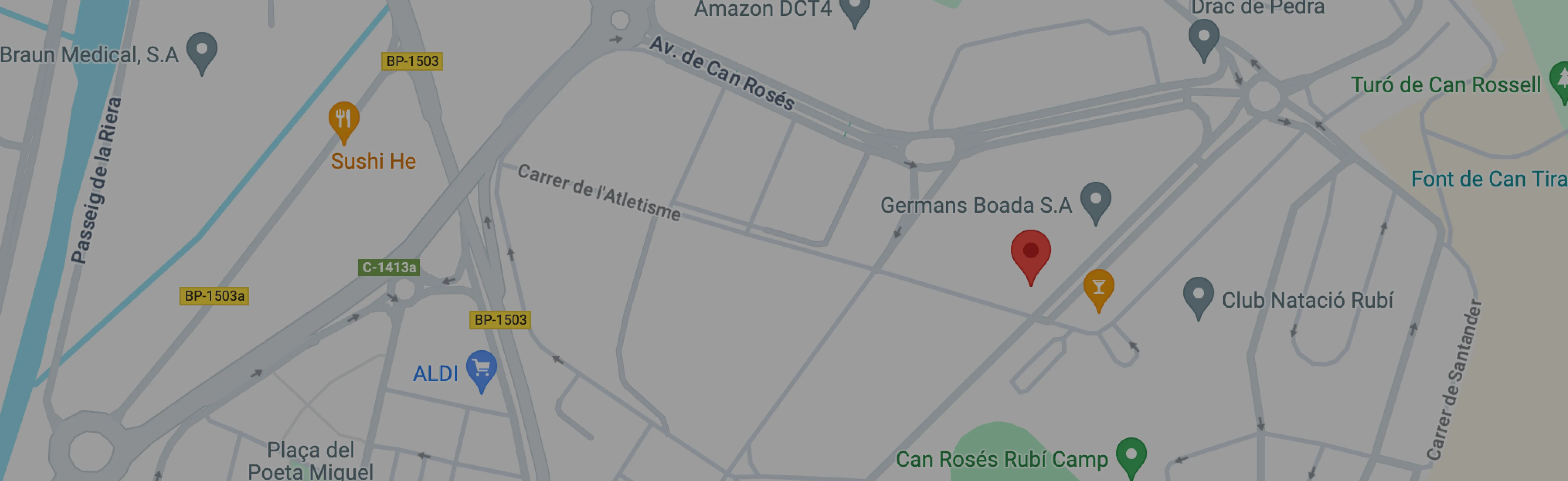 Bannière google maps