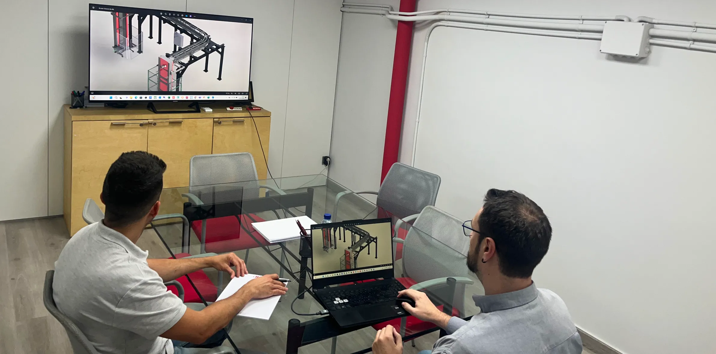 Ancienne Photographie des ateliers et convoyeurs